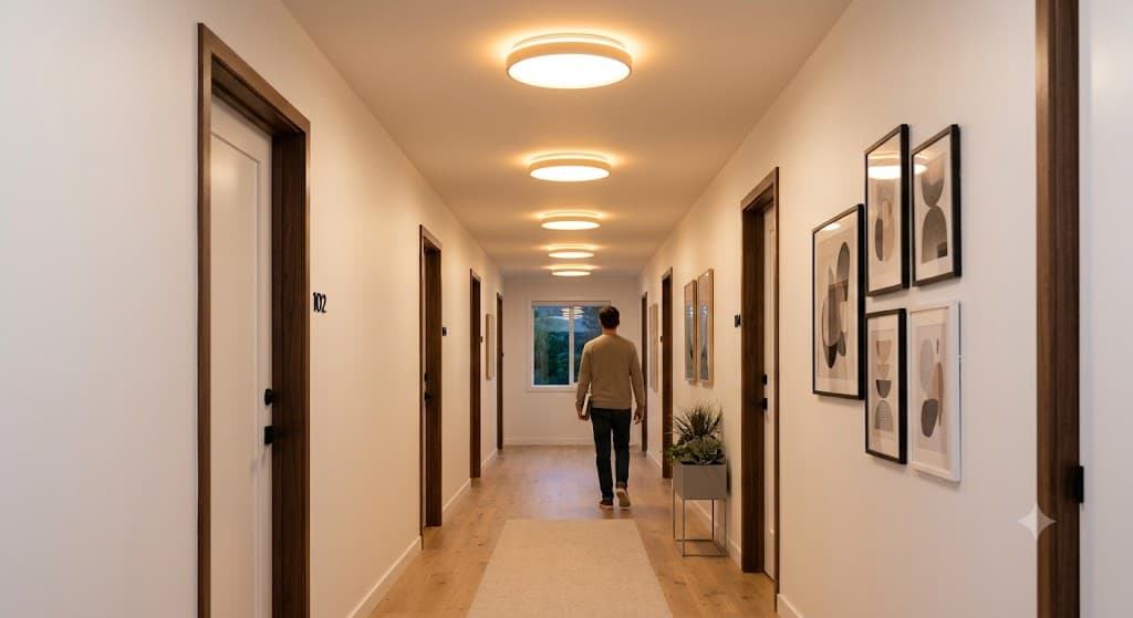 Professional lighting installation